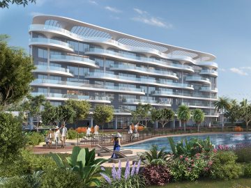 Damac lagoon views